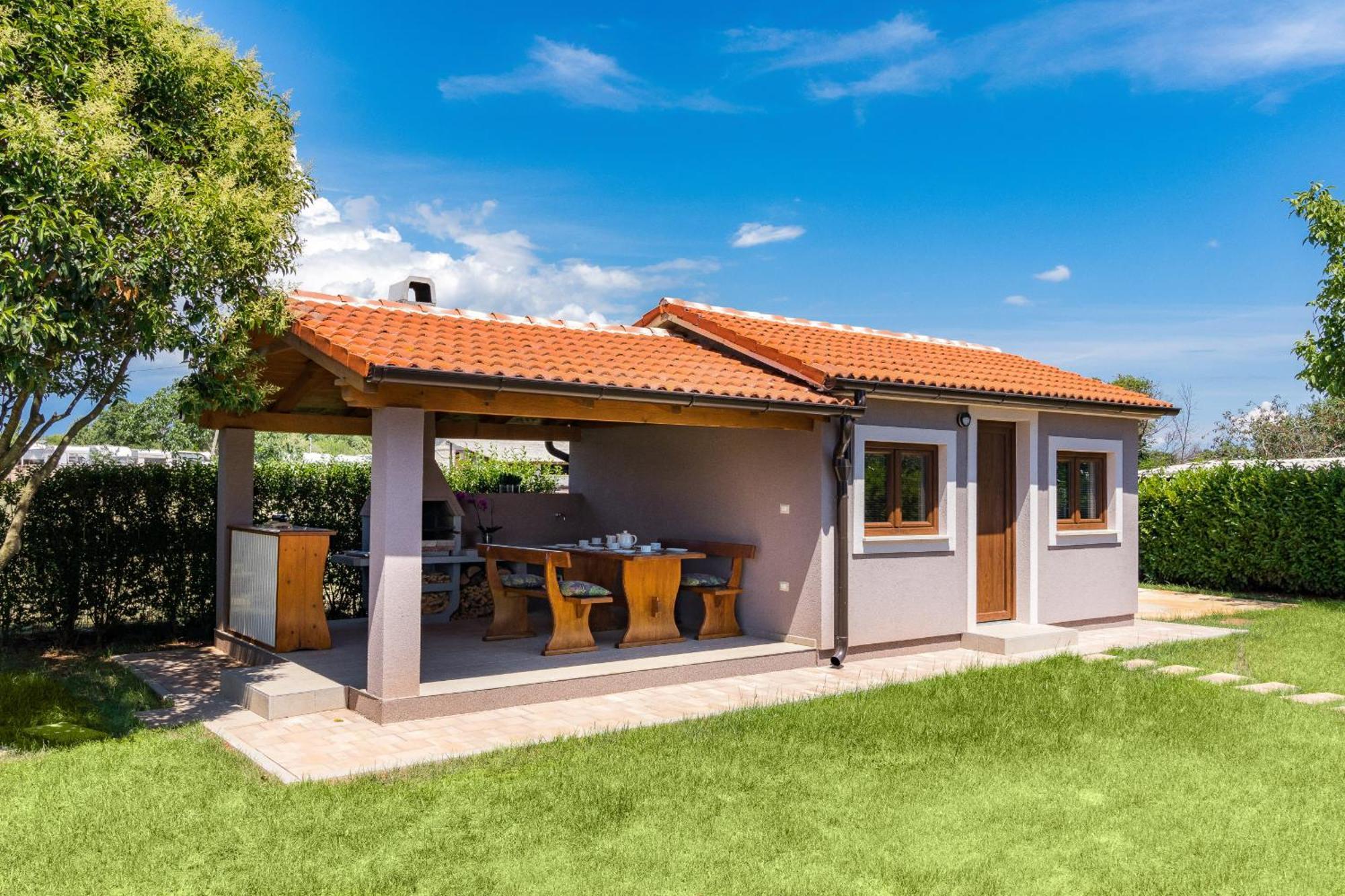 Villa Roma Near Pula For 6 People With Private Pool Jadreski Exterior photo